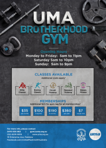 Brotherhood Gym Information