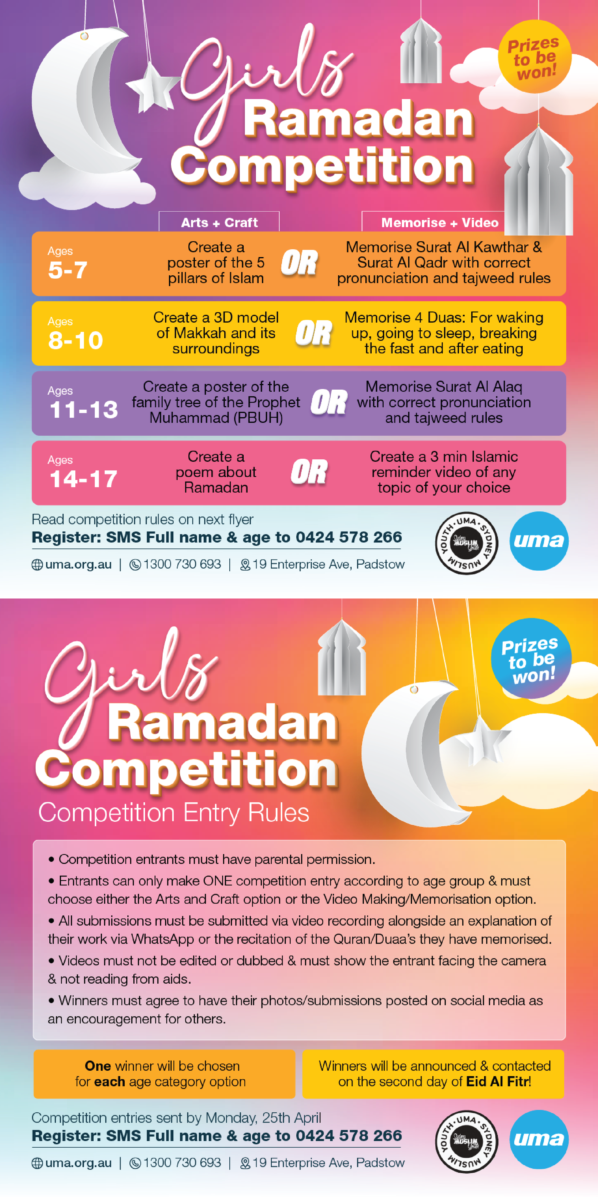 Girls Ramadan Competition 